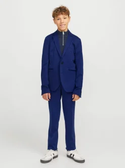 Ensemble pantalon et veste en jersey JACK & JONES JUNIOR bleu
