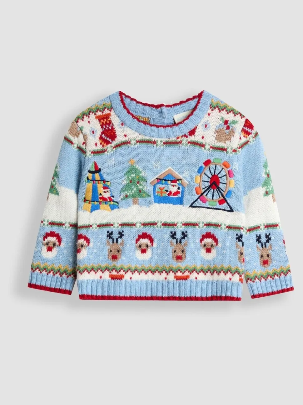 Ensemble 2pièces Pull et Leggings JoJo Maman Bébé Noël Fair Isle