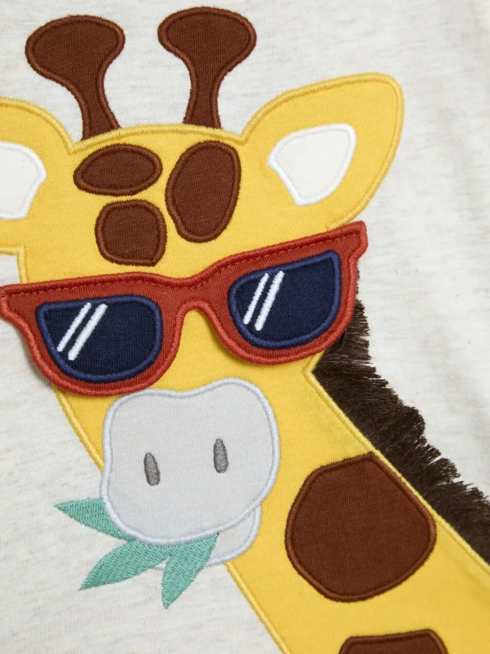 Ensemble 2pièces t-shirt et short JoJo Maman Bébé à motif appliqué