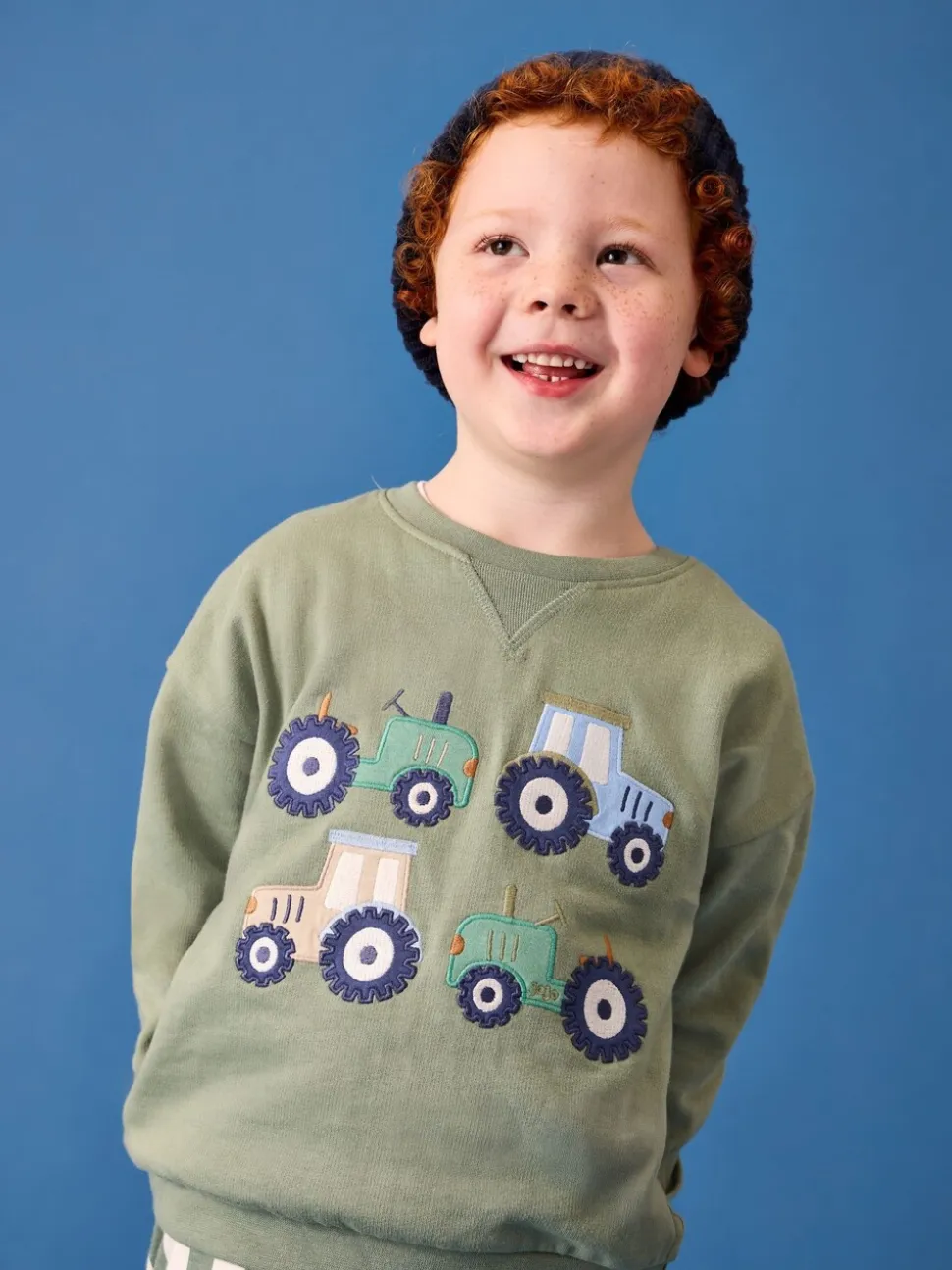 Ensemble 2Pieces Sweat-shirt & Rayure Pantalons JoJo Maman Bébé