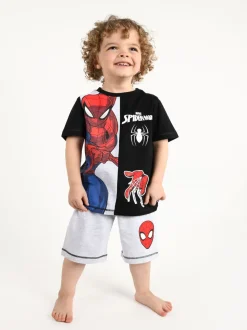 Ensemble pyjama court Brand Threads Marvel Spiderman