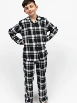 Ensemble pyjama Cyberjammies Minijammies à manches longues carreaux 100% coton