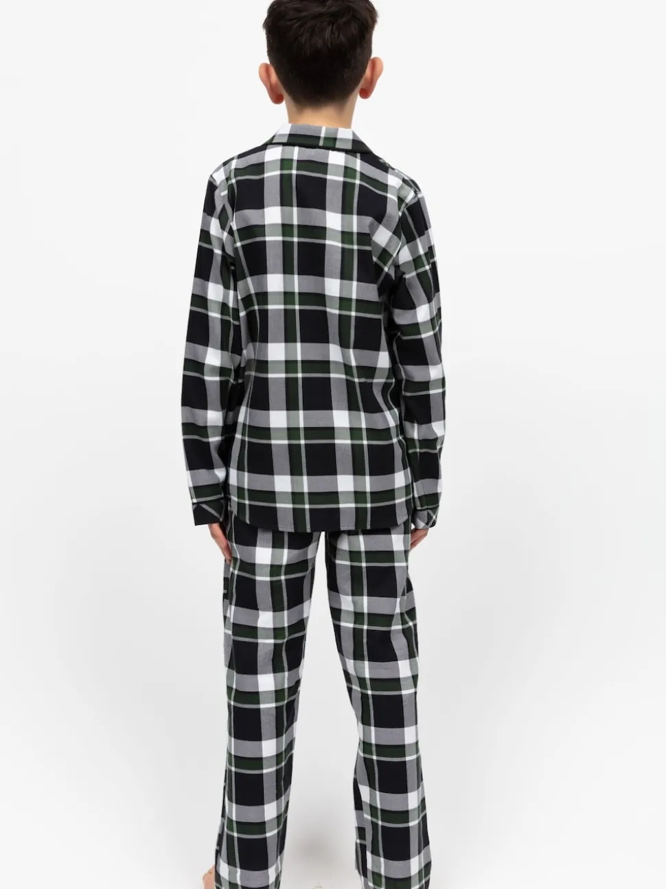 Ensemble pyjama Cyberjammies Minijammies à manches longues carreaux 100% coton