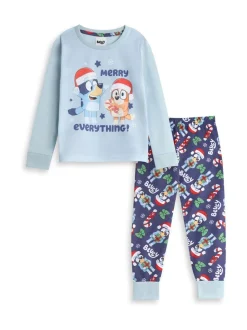 Ensemble pyjama de Noël Vanilla Underground Bluey à manches longues et jambes longues