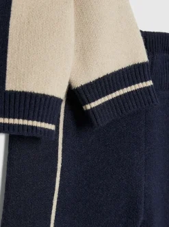 Ensemble River Island en maille zippée color block