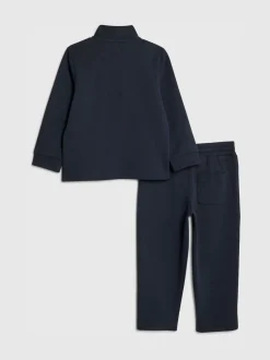 Ensemble River Island quart de zip en entonnoir et jogging