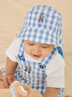 Ensemble salopette et body JoJo Maman Bébé 2pièces Peter Rabbit™ vichy