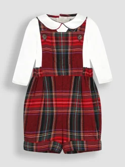 Ensemble salopette et haut JoJo Maman Bébé