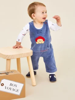 Ensemble salopette JoJo Maman Bébé à motif appliqué