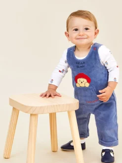 Ensemble salopette JoJo Maman Bébé à motif appliqué