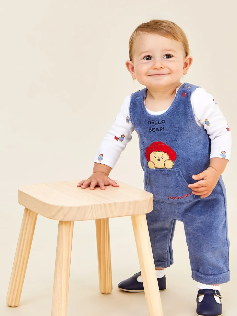 Ensemble salopette JoJo Maman Bébé à motif appliqué