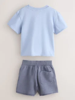 Ensemble smALLSAINTS Biggy T-shirt oversize et short en molleton