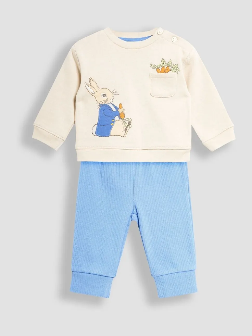 Ensemble sweat et pantalon JoJo Maman Bébé Peter Rabbit douillet