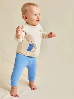 Ensemble sweat et pantalon JoJo Maman Bébé Peter Rabbit douillet