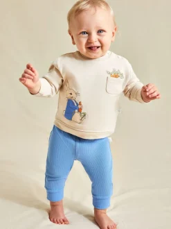 Ensemble sweat et pantalon JoJo Maman Bébé Peter Rabbit douillet
