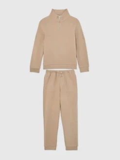 Ensemble sweat-shirt et joggings Reiss Bosser à col zippé