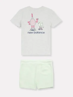 Ensemble t-shirt et short New Balance Kids en jersey