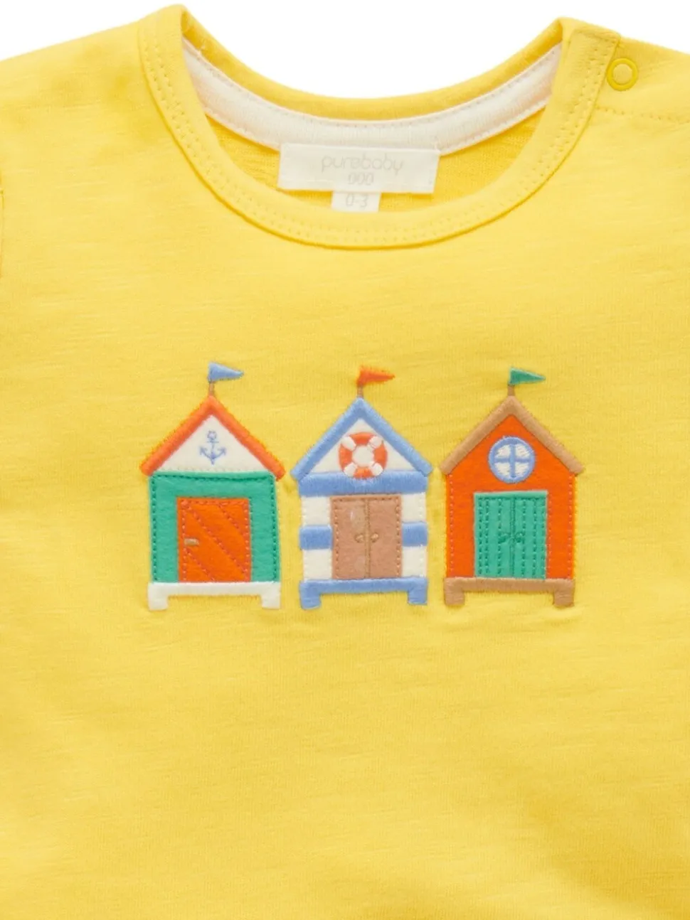 Ensemble t-shirt et short Purebaby 100% coton