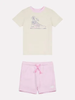 Ensemble t-shirt et short New Balance Kids en jersey