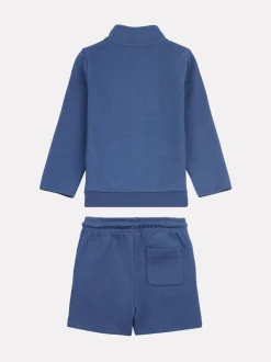 Ensemble t-shirt et short New Balance zippé 100% coton enfant