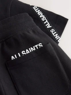 Ensemble t-shirt et short en molleton smALLSAINTS avec bande à logo