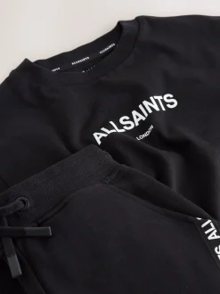 Ensemble t-shirt et short en molleton smALLSAINTS avec bande à logo