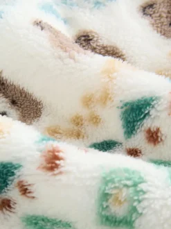 Fairisle ours vert - Ensemble Bébé haut en polaire et Survêtement (0mois-2ans)