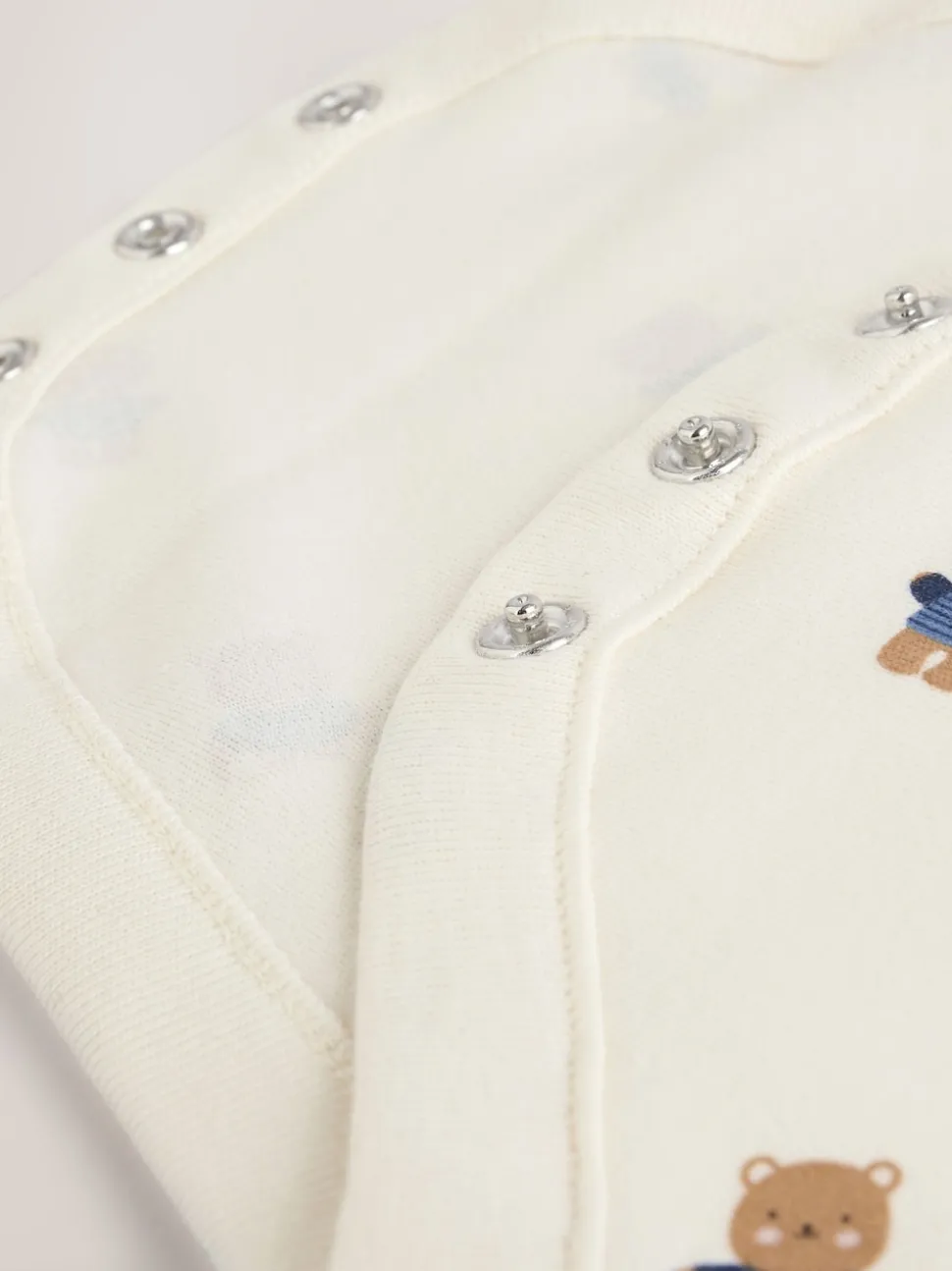 Fauve à motif ours marron - Ensemble salopette et body en velours côtelé (0mois-2ans)