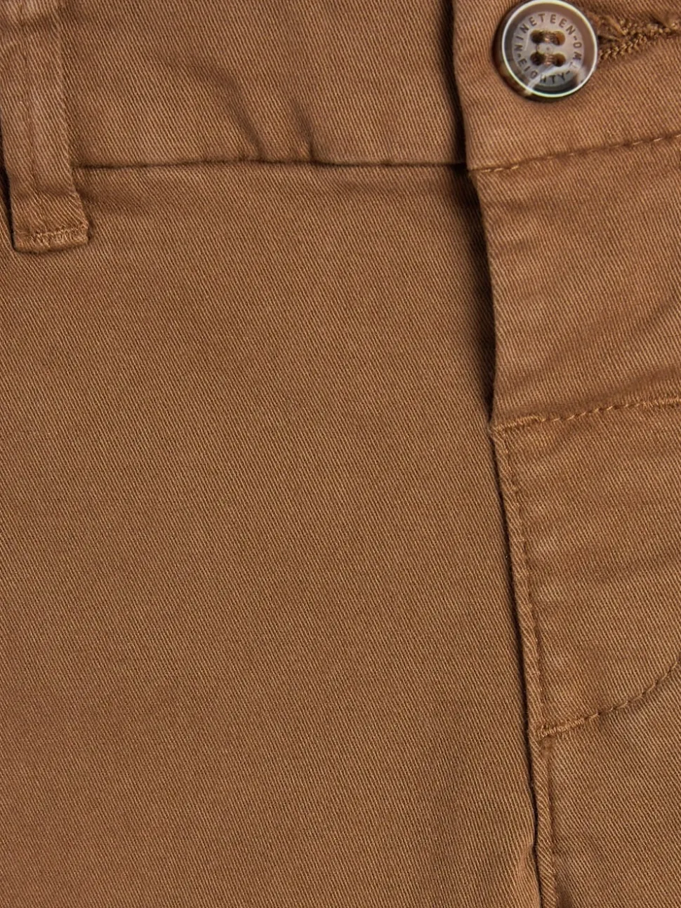 Fauve gingembre - Pantalon chino extensible (3mois-7ans)