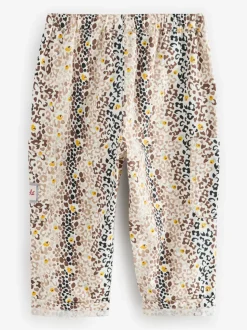 Fauve Marron Leopard Imprimé - Pantalon Cath Kidston 100% coton (3mois-7ans)