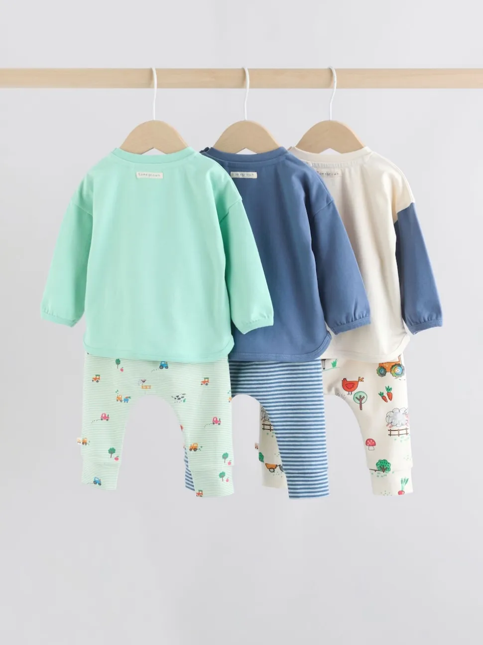 Ferme lumineuse - Hauts et Leggings 6 pièces bébé (0mois-3ans)