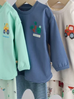 Ferme lumineuse - Hauts et Leggings 6 pièces bébé (0mois-3ans)