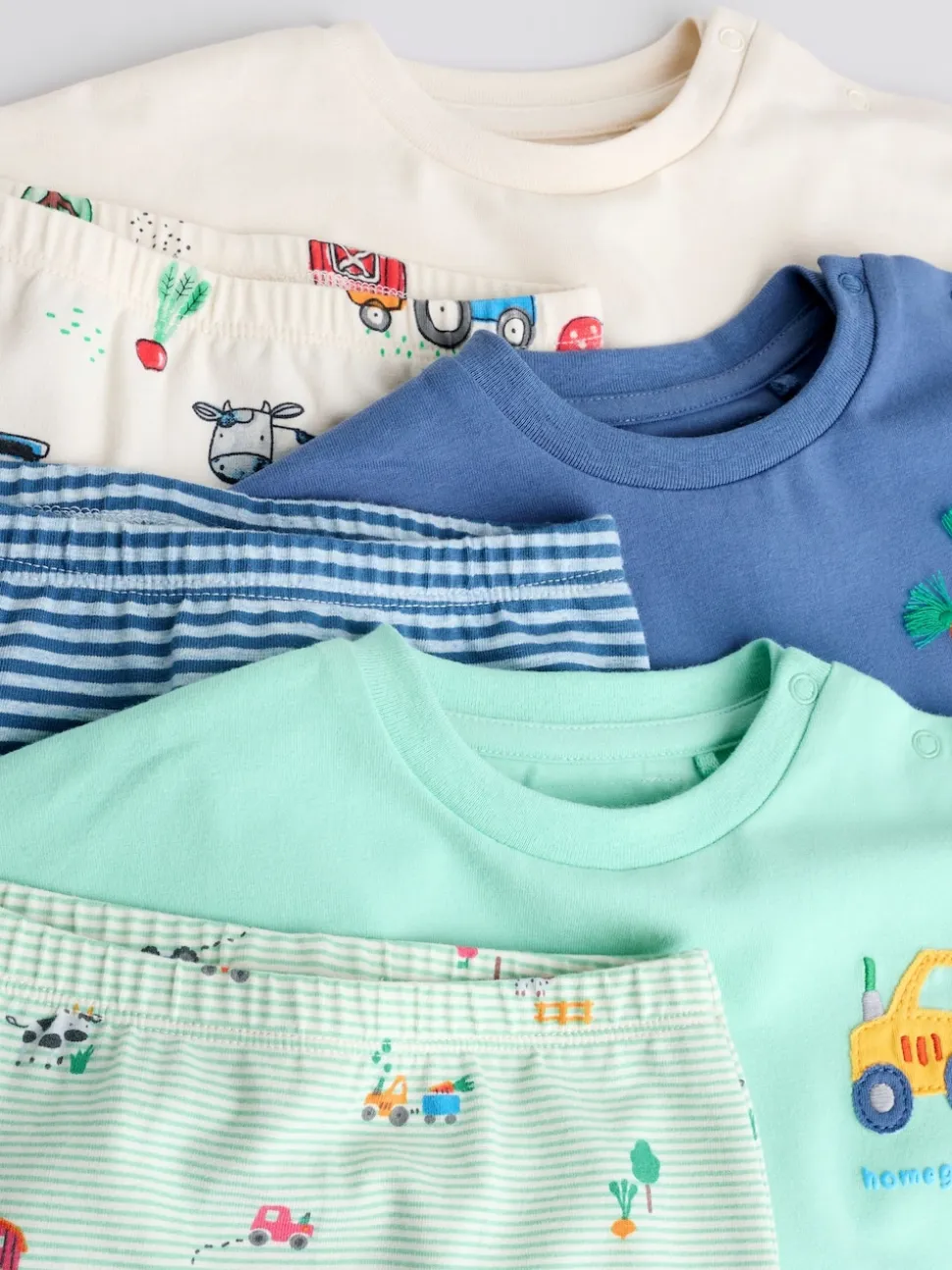 Ferme lumineuse - Hauts et Leggings 6 pièces bébé (0mois-3ans)