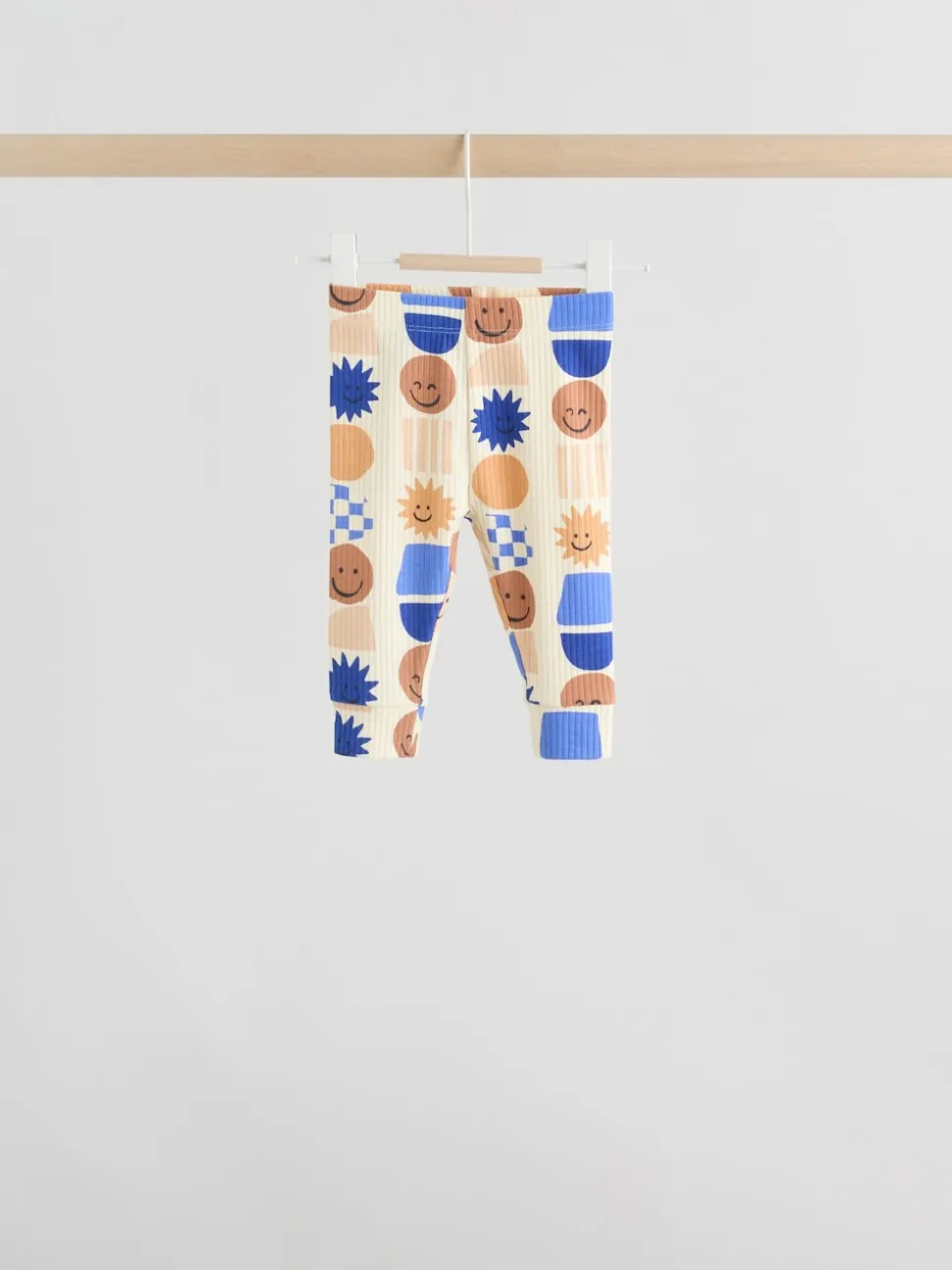 Formes bleues - Hauts et Leggings 6 pièces bébé (0mois-3ans)