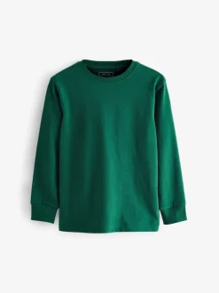 Forêt verte - T-shirt confortable à manches longues (3-16 ans)