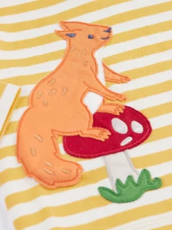 Frugi pull Frankie Outfit jaune