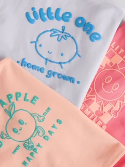 Fruits colorés - Ensemble Hauts et short bébé 6 Pièces (0mois-2ans)