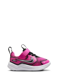 Fuchsia rose/noir - Baskets Nike Cosmic Running bébé