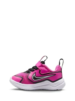 Fuchsia rose/noir - Baskets Nike Cosmic Running bébé