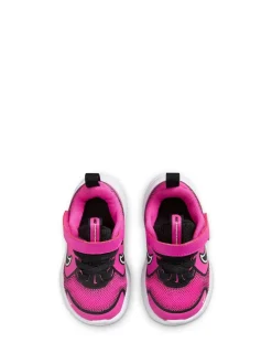 Fuchsia rose/noir - Baskets Nike Cosmic Running bébé