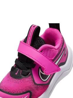Fuchsia rose/noir - Baskets Nike Cosmic Running bébé