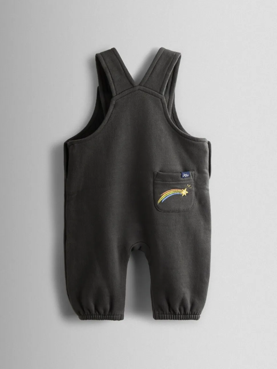 Fusée Gris anthracite - JoJo Maman Bébé 2-ensemble salopette et haut