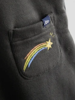 Fusée Gris anthracite - JoJo Maman Bébé 2-ensemble salopette et haut