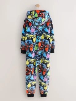 Gamer bleu/vert/rouge/jaune - Polaire All-In-One (4-16ans)