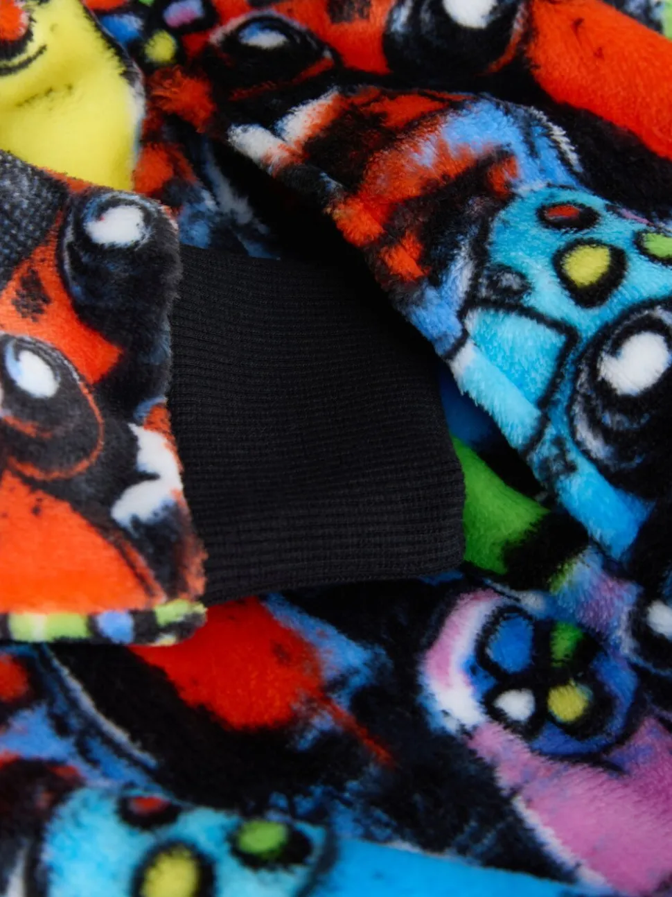 Gamer bleu/vert/rouge/jaune - Polaire All-In-One (4-16ans)