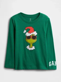 Gap Dr. Seuss The Grinch Noël T-shirt graphique (6mois -5ans)