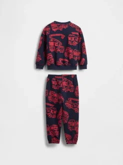 Gap Ensemble Sweat-shirt et Survêtement Vintage Soft Firetruck (6mois à5ans)