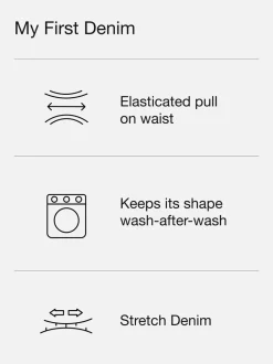 Gap Jeans Gap extensible coupe ajustée (6mois-5ans)