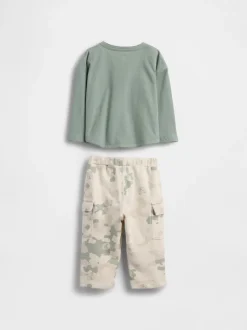 Gap Pocket Henley Outfit (0-24mois)