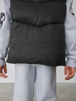 Gilet matelassé Baker by Ted Baker noir résistant à la douche
